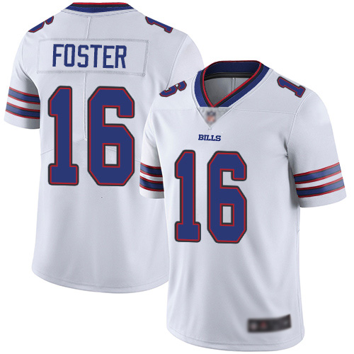 Men Buffalo Bills #16 Robert Foster White Vapor Untouchable Limited Player NFL Jersey->nfl t-shirts->Sports Accessory